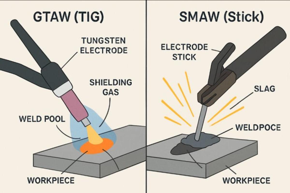 SMAW & GTAW-1G,2G,3G,4G,5G,6G Welder